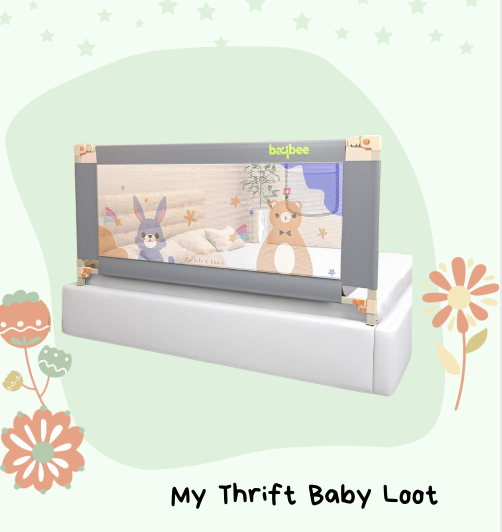 Like New Baybee bed rail guard set of 3 ( Hyderabad )